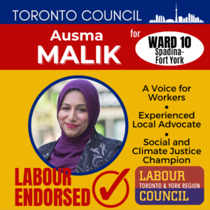 Ward 10 Candidate Ausma Malik
