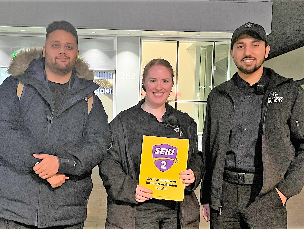 Read more about the article <strong>Guardteck Security Guards join SEIU</strong>