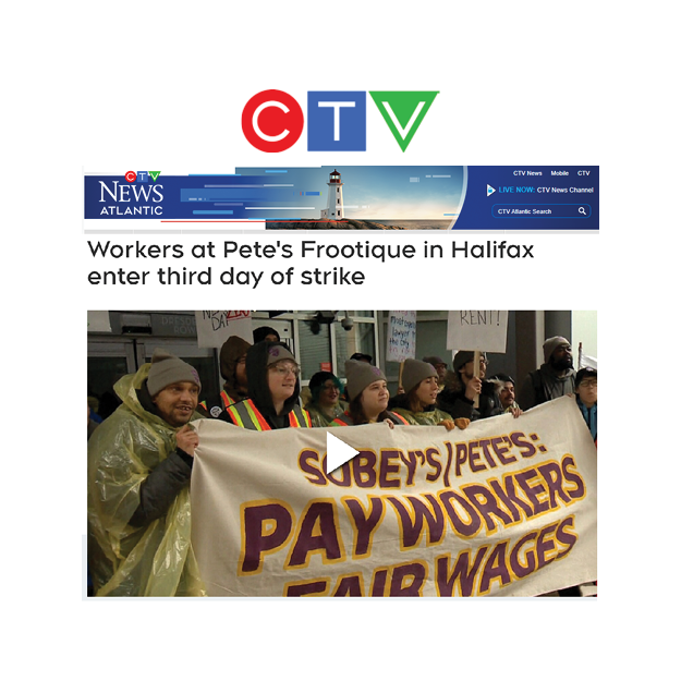 Read more about the article Workers at Pete’s Frootique in Halifax enter third day of strike
