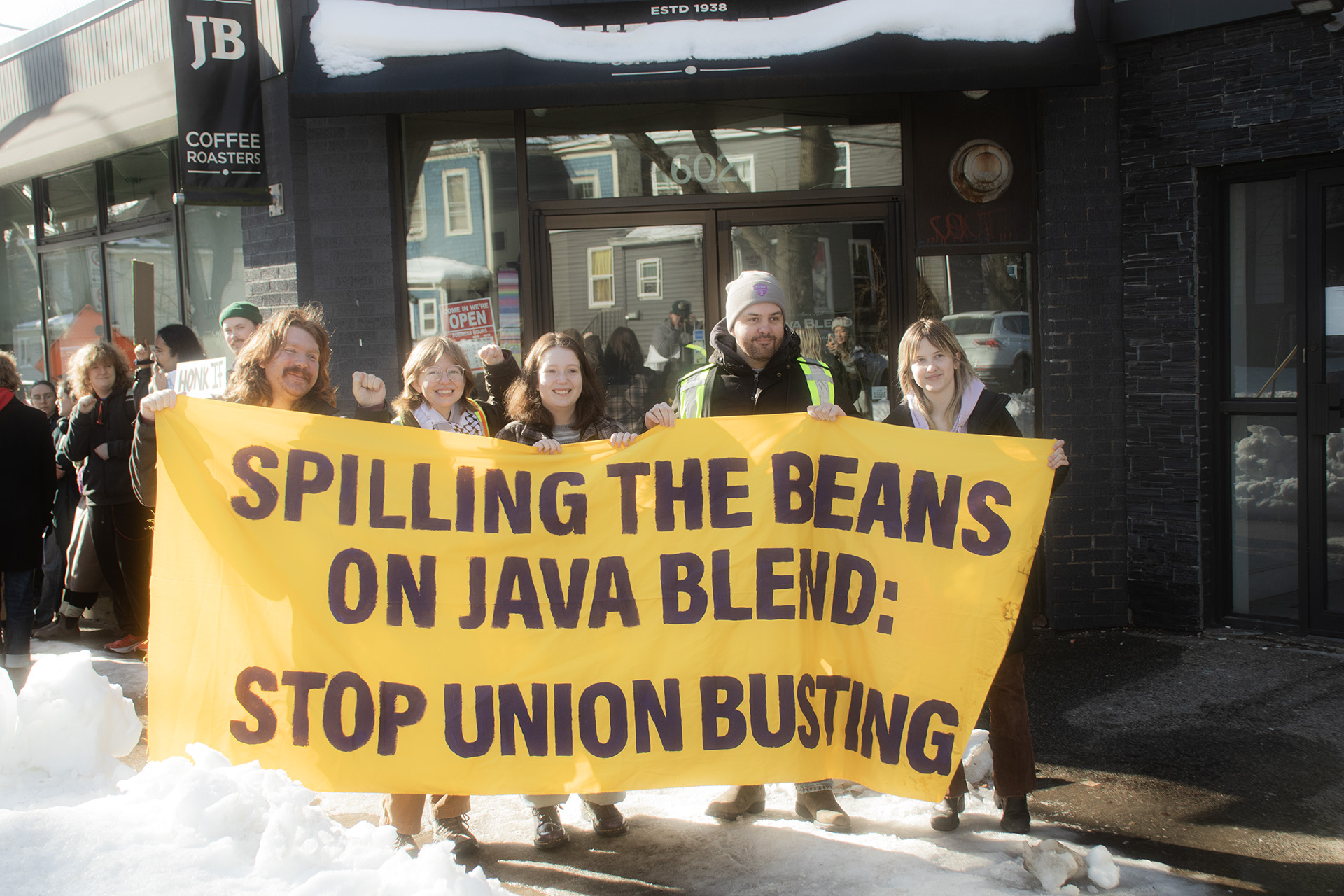 Spilling Beans Banner