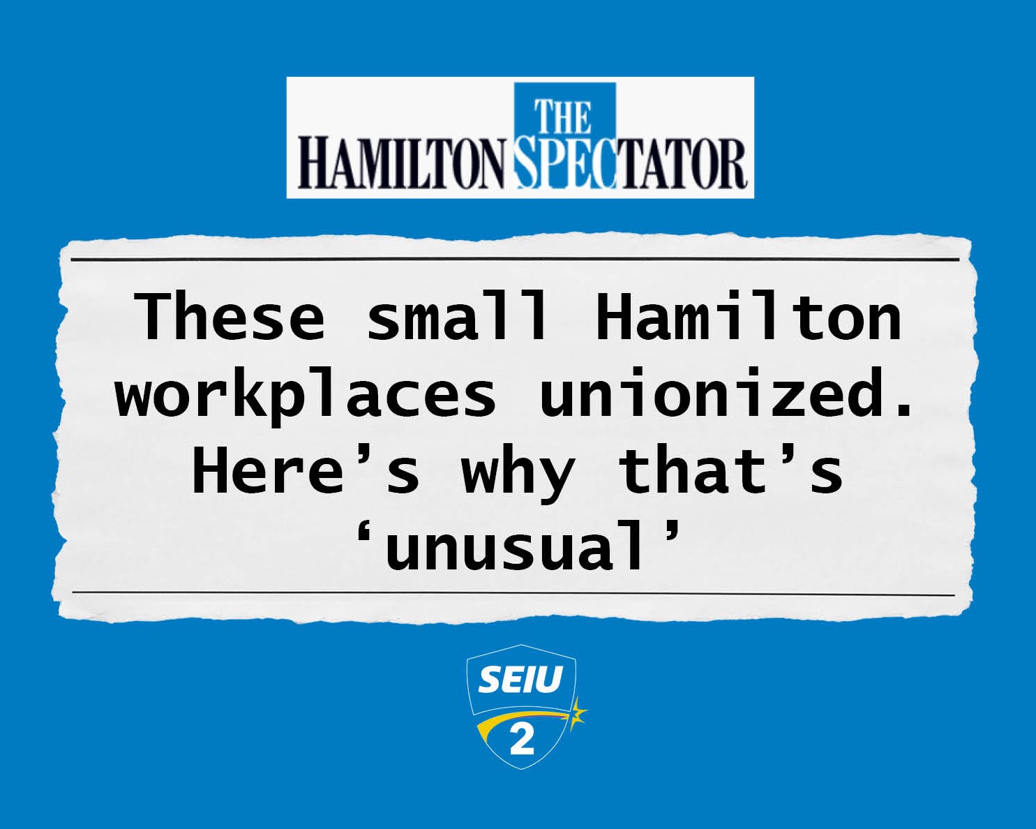 Read more about the article Local 2 in the News: Hamilton Spectator